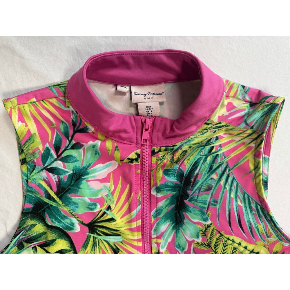 Tommy Bahama Dress Womens Size S Pink Floral Tropical Golf Performance Stretchy - Picture 4 of 11
